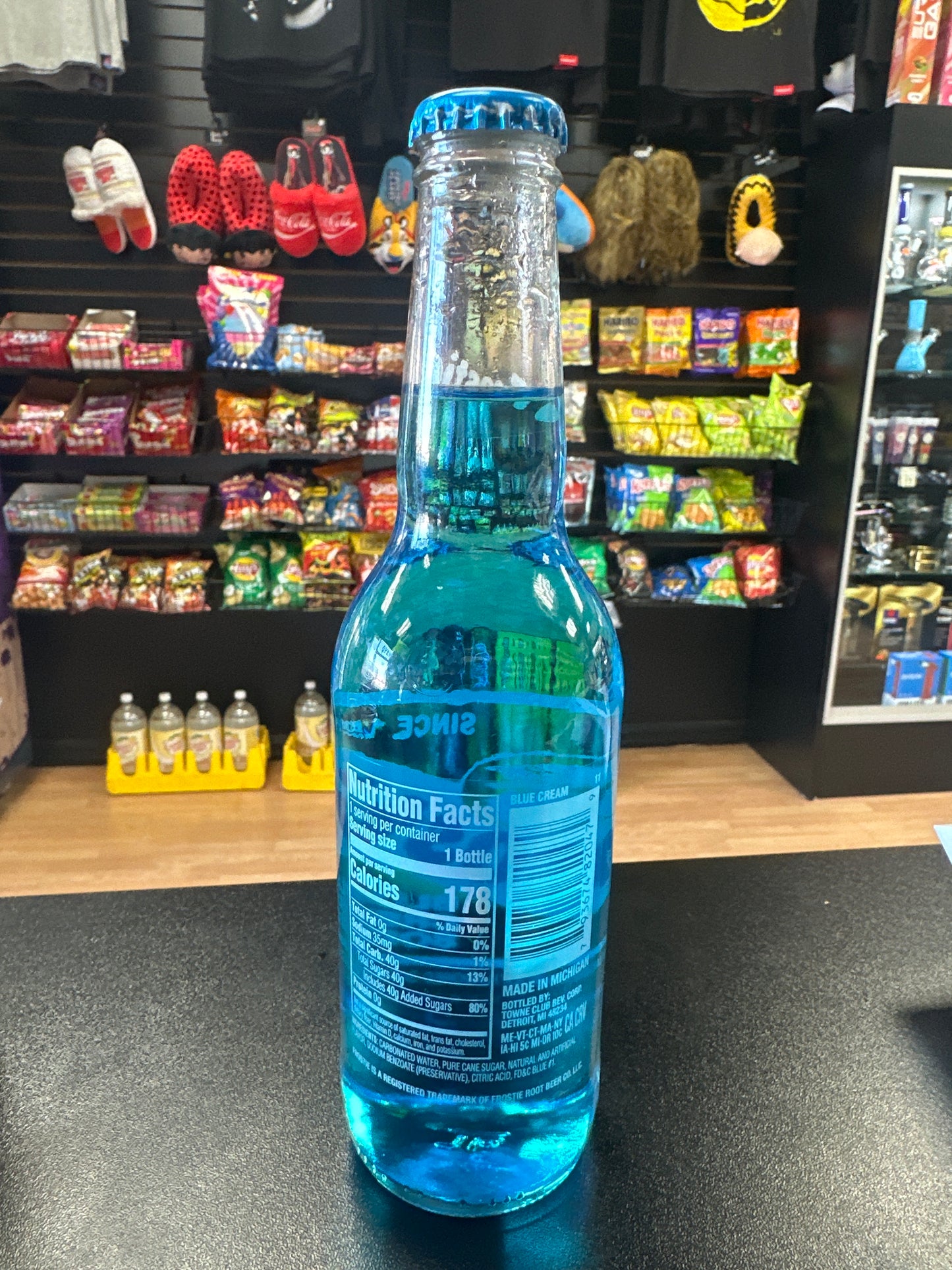 Exclusive Soda Frostie Blue Cream Soda exotic Drinks