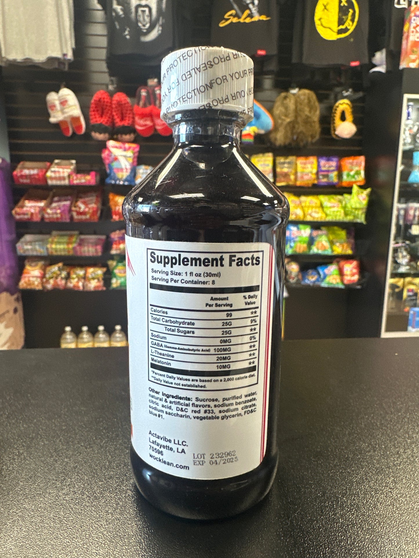 Official Wocklean Purple Syrup 8oz - in stock