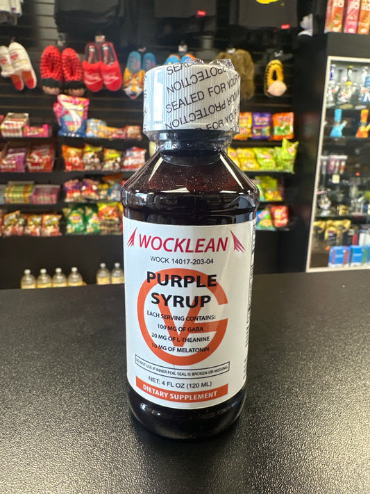 Wocklean Purple Syrup Drank! in stock 4oz